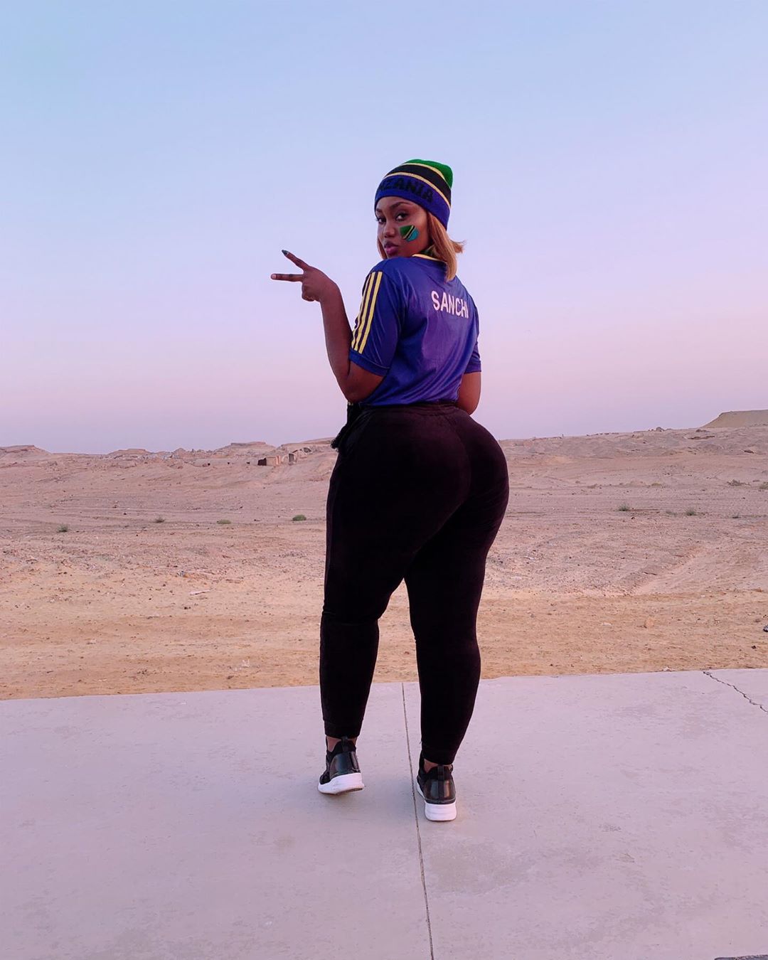 (10 Photos) Après avoir secoué les tribunes de la Can, Sanchi digère l’élimination de la Tanzanie autrement