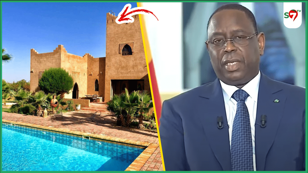 Vidéo Maison à Marrakech Macky Sall réagit j aime bien le Maroc