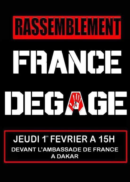 Dernière minute: Le rassemblement des panafricanistes devant l’ambassade de France à Dakar interdit