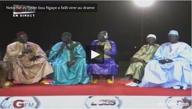 Vidéo – Lutte – Le combat Neko Rele vs Tyson Bou Ngaye a failli virer au drame – Regardez.
