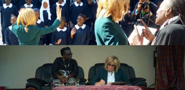 Brigitte Macron s’est rendue à Gorée