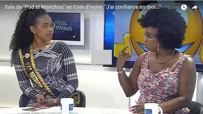 Vidéo – Sala de « Pod et Marichou » à Abidjan: « Même favorite, je lui prêterais, parce que j’ai… »