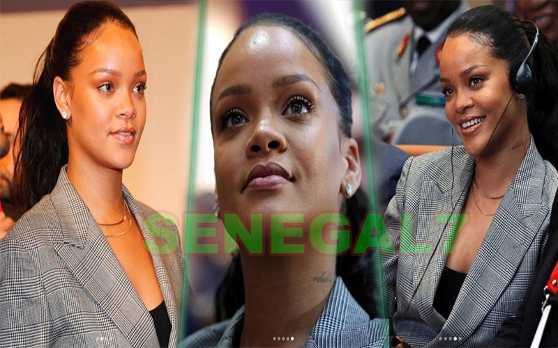 (18 photos) La preuve que Rihanna a illuminé la conférence de Dakar (CICAD)