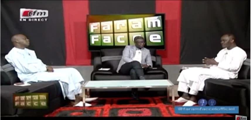 Vidéo - Faram Facce: Pape Ngagne Ndiaye recevait Cheikh Dieng et Benoit Sambou