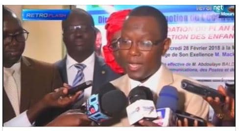 Souleymane Diallo: " le gouvernement va établir un plan d'action contre la mauvaise utilisation de l'internet au Sénégal"