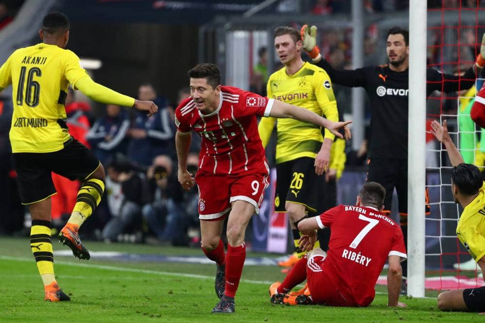 Le Bayern et Lewandowski atomisent le Borussia Dortmund