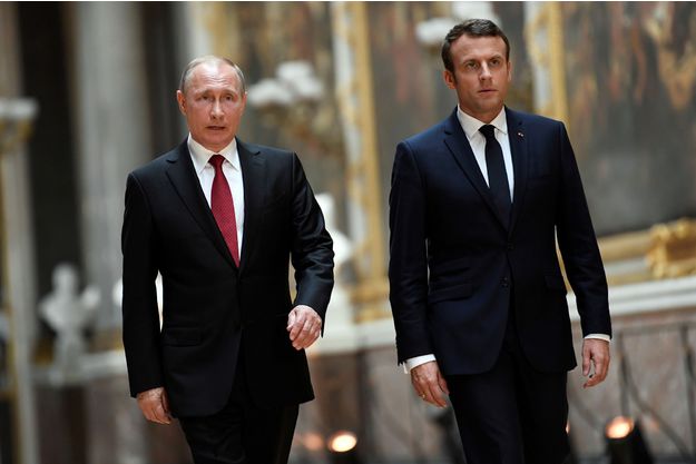 Election en Russie: Macron félicite Poutine et lui fait part de sa préoccupation pour la Syrie