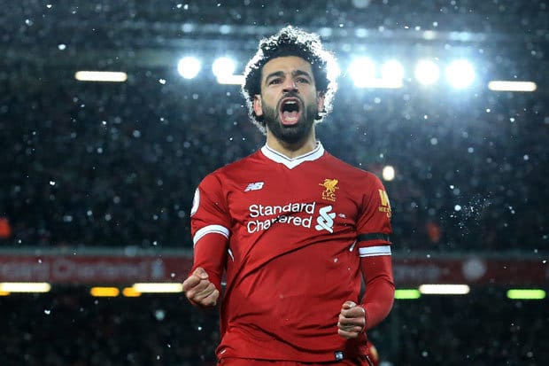Mohamed-Salah, attaquant Liverpool
