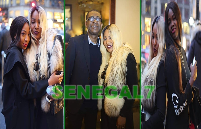 (10 photos) : Youssou Ndour, Pape Cheikh, Zeyna et Philippe Ndour déjà à Paris avec Viviane !
