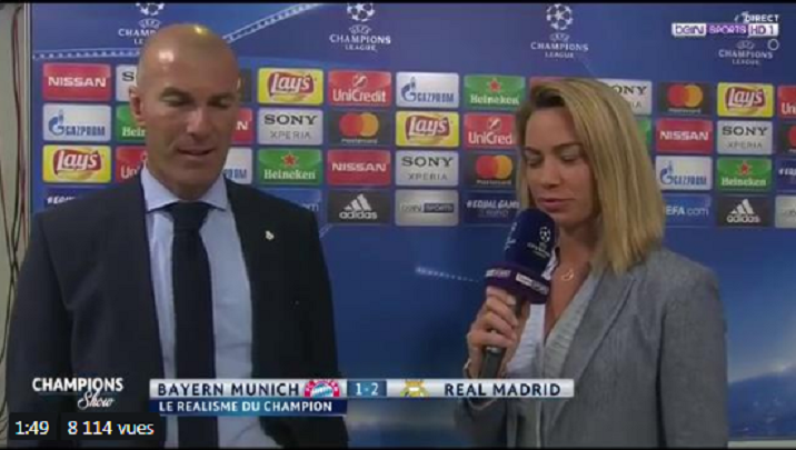 LDC: Zinédine Zidane: "Dans le football, rien n'est jamais acquis..."