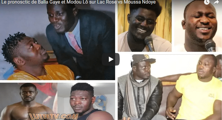 (Vidéo) Lac Rose vs Moussa Ndoye: Le pronostic de Balla Gaye et Modou Lô
