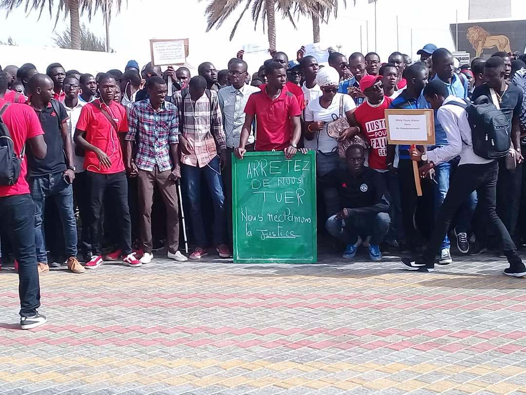 Marche des étudiants : Ngouye Ndiaye, Teuw Niang et Amadou Bâ « brulés vifs »
