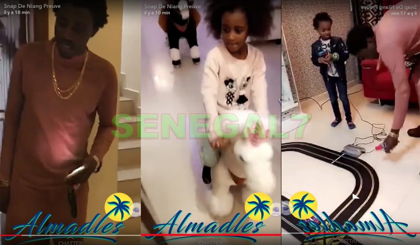 Vidéo: Wally Seck gâte ses enfants avec de jolies cadeaux