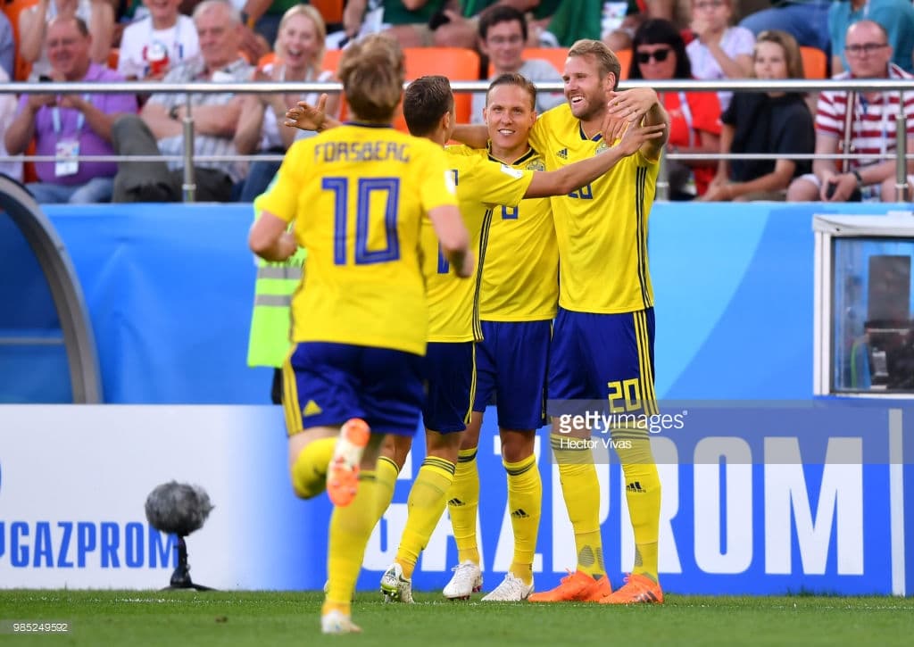 Vidéo - Russie 2018: Schamberger crucifie la Mexique pour le troisième but Suédois (3-0)