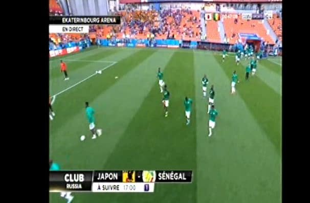 Vidéo: Japon vs Sénégal – Admirez l’entrée des lions du Sénégal pour l’échauffement