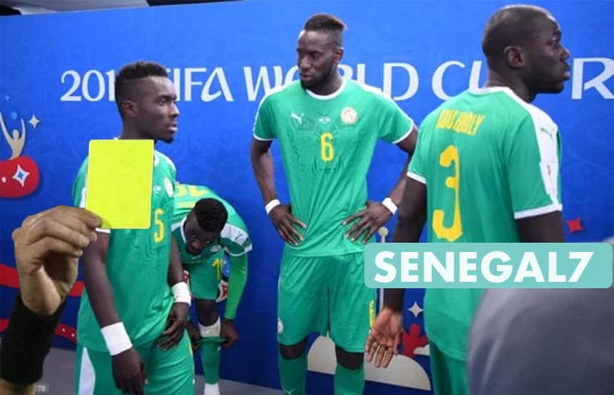 Arrêt sur image : Voici les 6 cartons qui ont éliminé le Sénégal