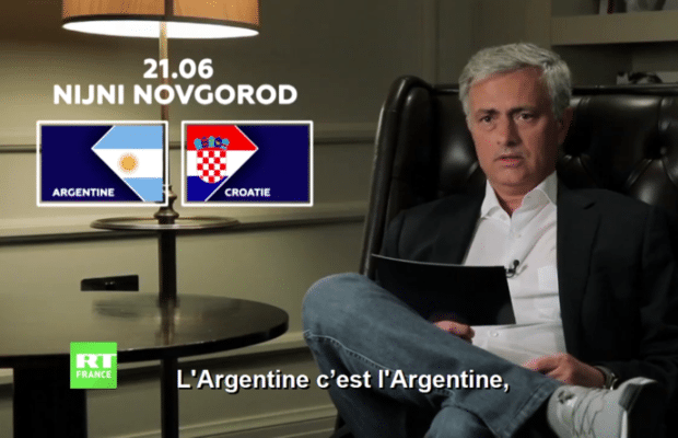 (Vidéo) Argentine-Croatie : Le fameux pronostic de Mourinho