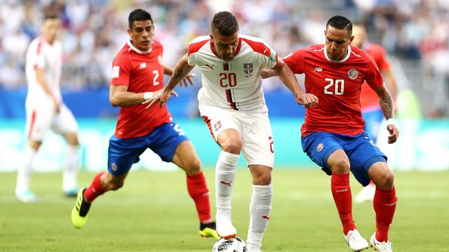 Mondial 2018: La Serbie et le Costa Rica se neutralisent à la pause (0-0)!