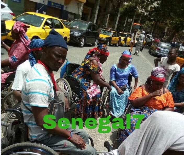 (10 Photos) - Un Aps violente une handicapée : Une marche nationale décrétée par les handicapés