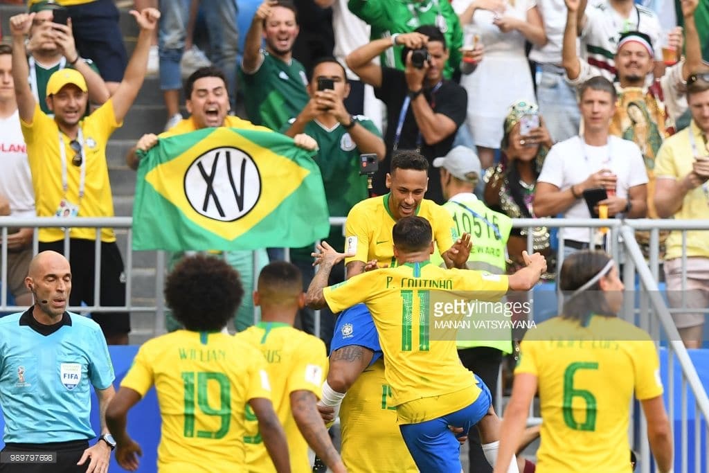 Mondial 2018 : Le brésil élimine le Mexique et se qualifie en quart de finale