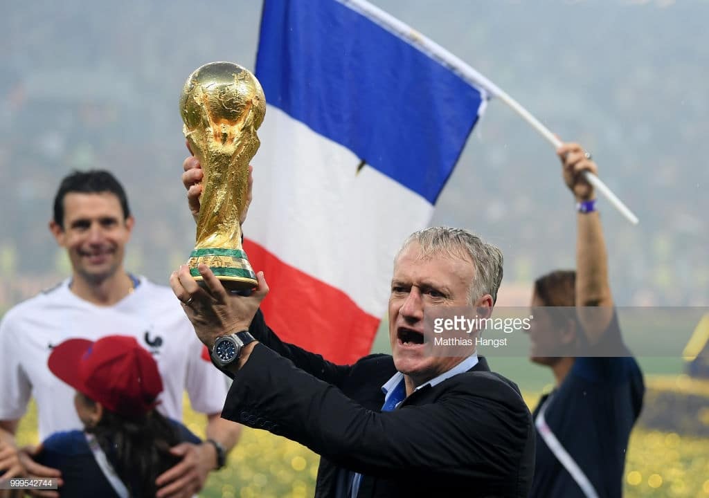 France, Champion du Monde: La réaction à chaud de Didier Deschamps