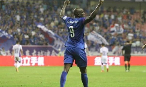 Vidéo - Le premier but de Demba Ba après son retour en Chine