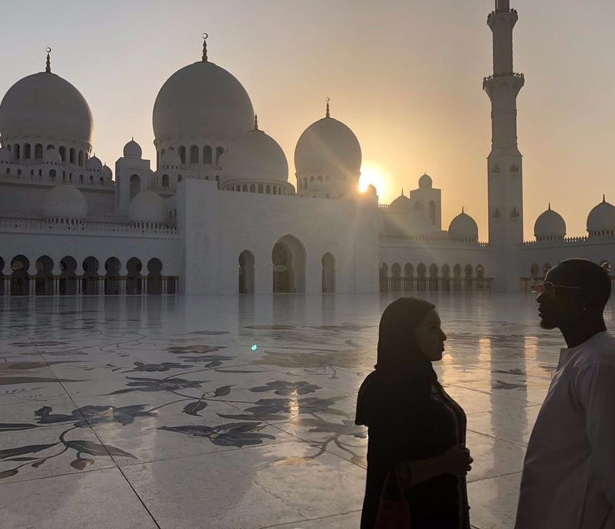 ( 05 Photos ) Mamadou Sakho et sa femme en vacance à Dubai