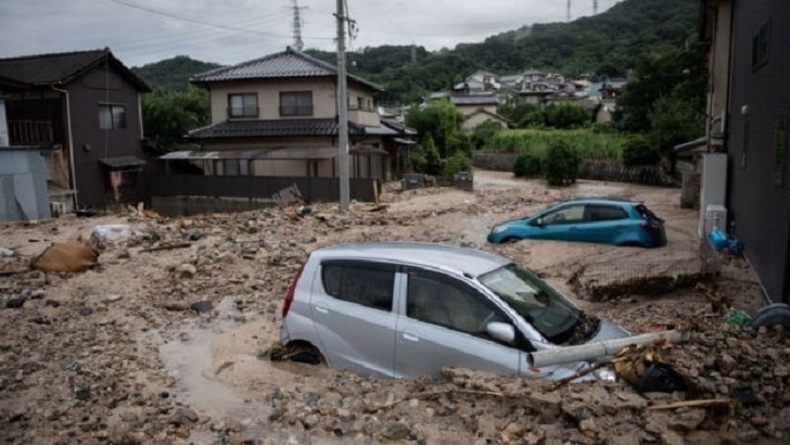 50 morts, la pluie tue au Japon