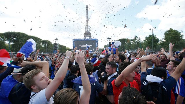 Vidéo : l’explosion de joie des supporteurs français après la victoire