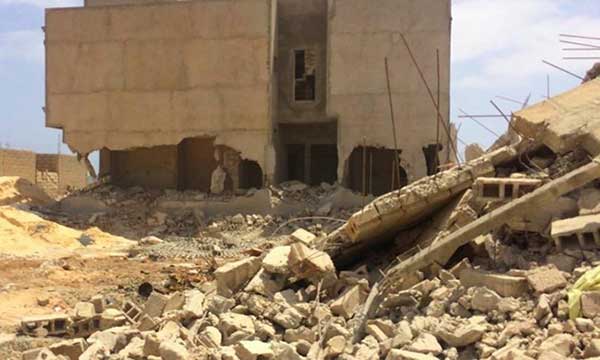 Diamniadio : Plus de 40 maisons détruites par la Dscos