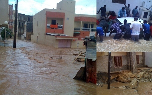 Dakar : La pluie fait deux morts et des dégâts collatéreaux