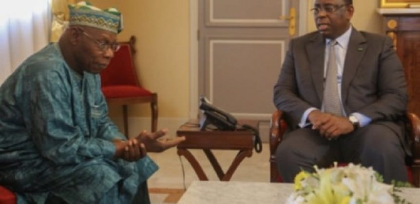 Drogue : Olesegun Obasanjo rencontre Macky Sall !