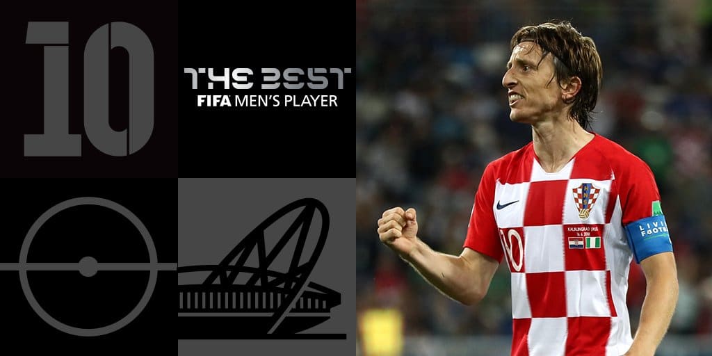 FIFA : le prix du meilleur joueur pour Modric !