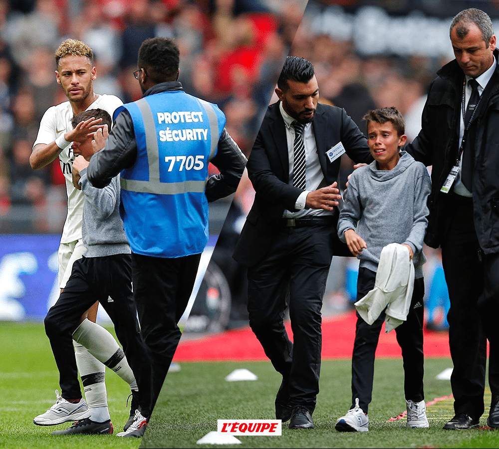 (Vidéo) PSG : Le beau geste de Neymar envers un enfant à Rennes