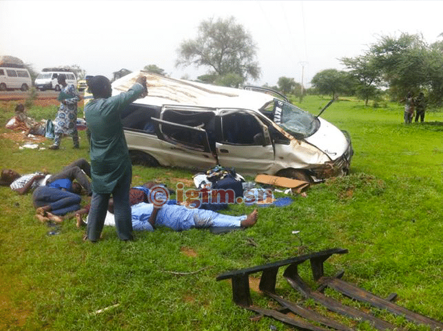 Linguére : 22 victimes après un accident à Ngaraff