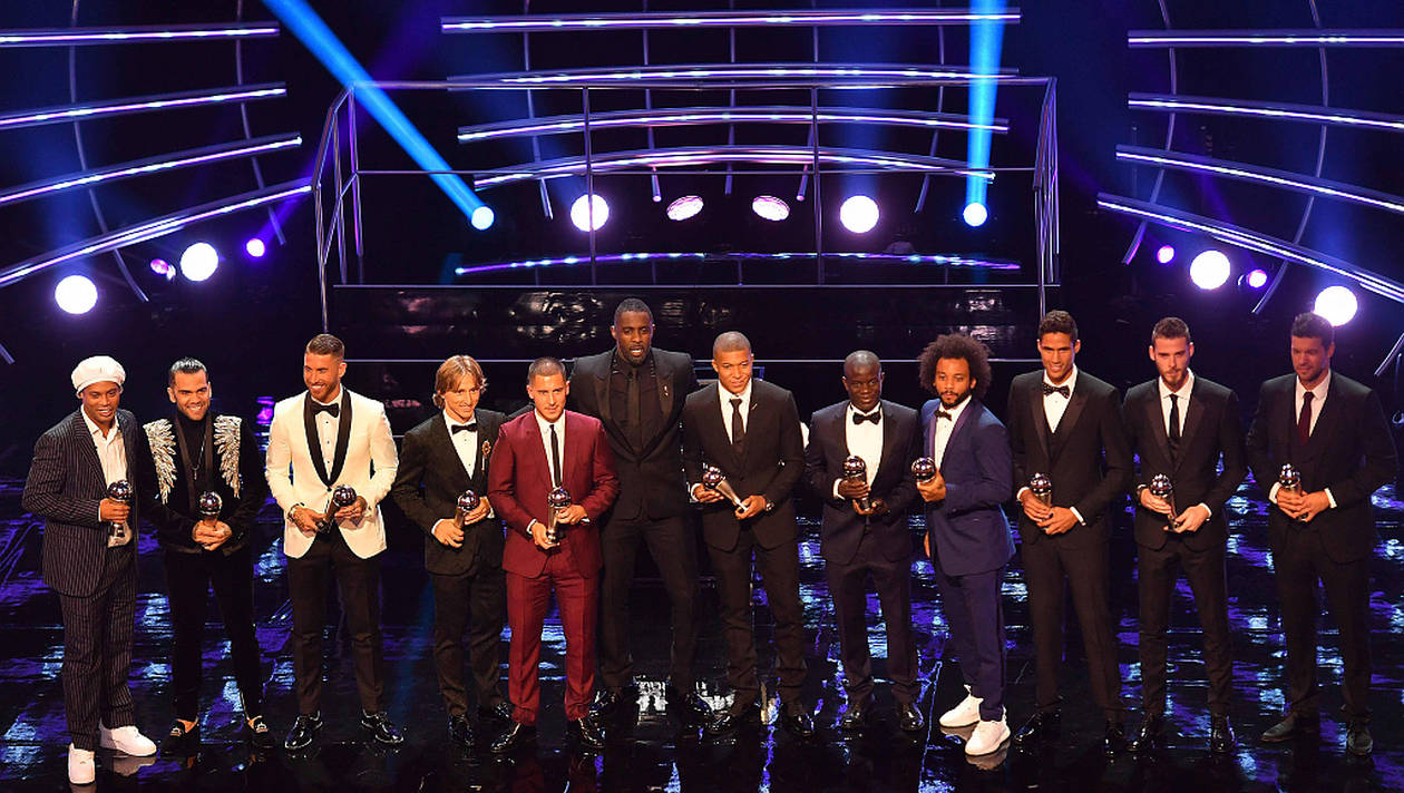 FIFA : Découvrez l'équipe type de l'année