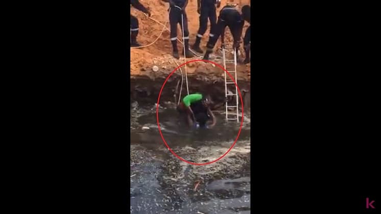 Patte d'Oie : Un enfant noyé, sorti des eaux par les sapeurs-pomiers (vidéo)