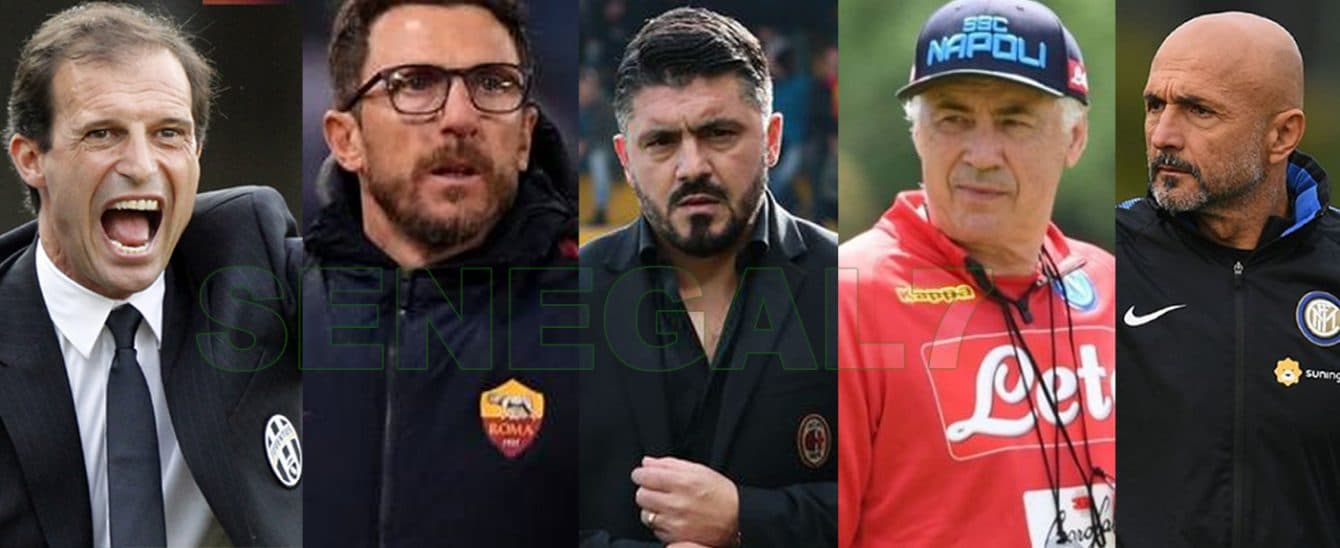 Italie : Les entraîneurs les mieux payés en Serie A