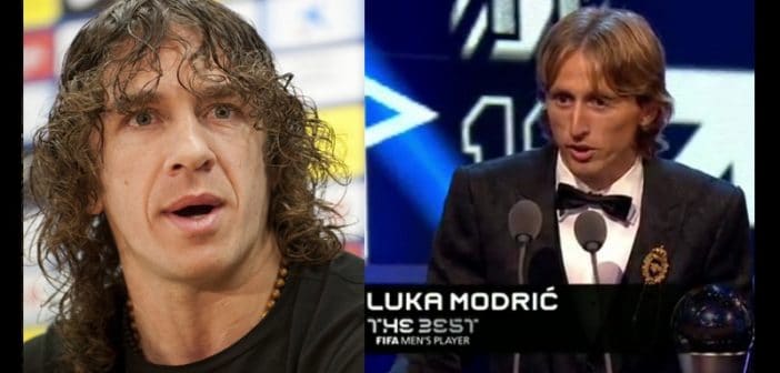 The Best FIFA Awards : Puyol conteste Modric et désigne le meilleur joueur