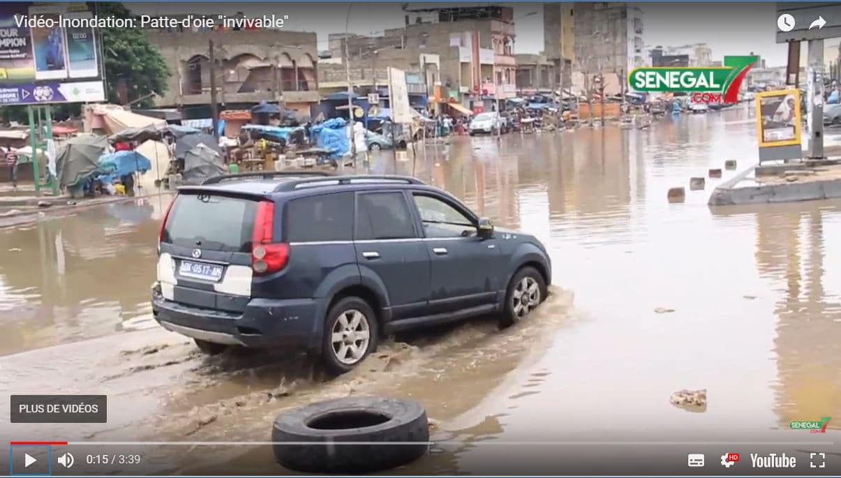 Vidéo-Inondation: Patte-d'oie "invivable"