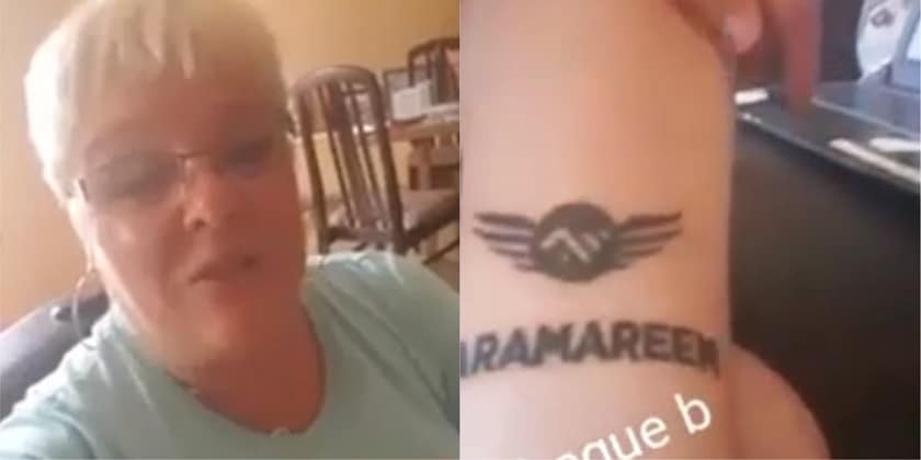 Charmée par Wally Seck, cette Suissesse se tatoue le nom de l'artiste (vidéo)