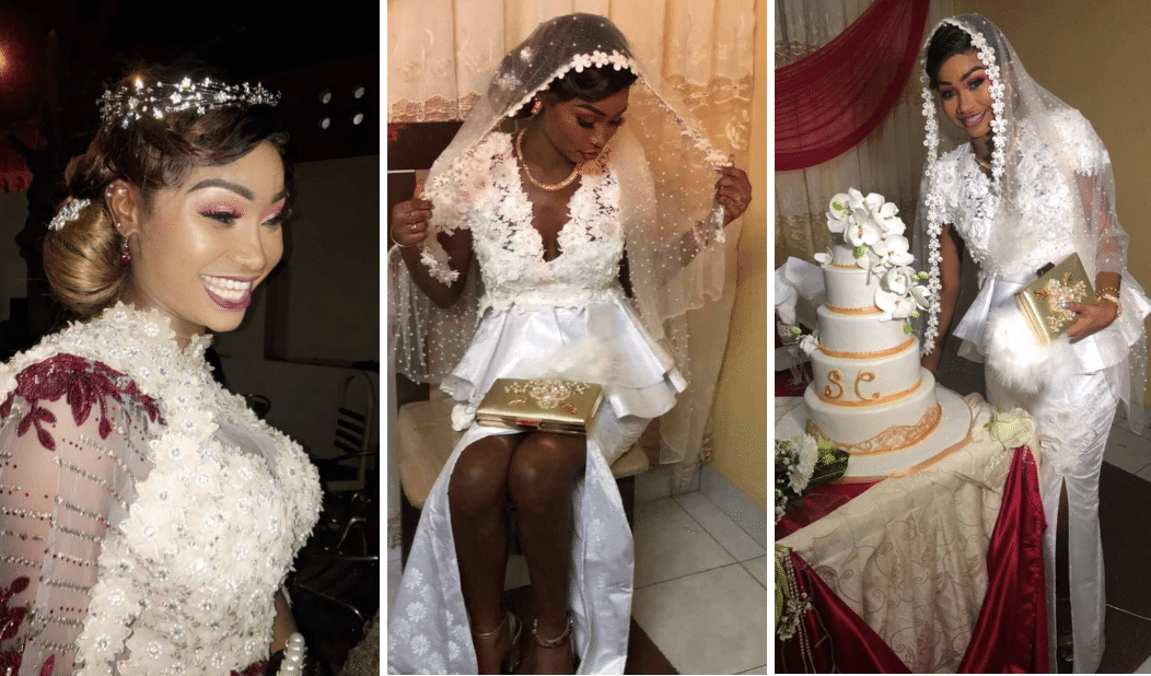 10 photos - Le mariage de la video-girl Chantal Lopez en images