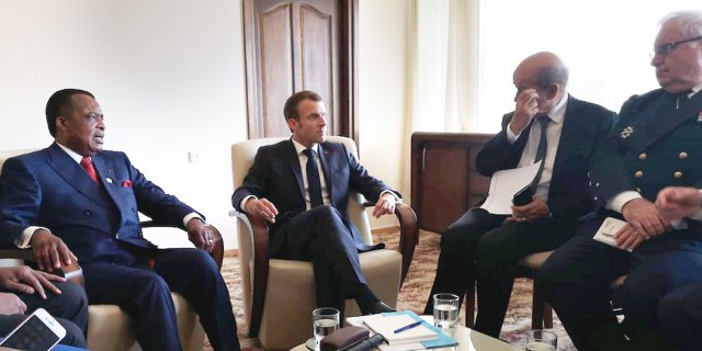 Afrique-France : Emmanuel Macron a rencontré Denis Sassou Nguesso et Ali Bongo Ondimba