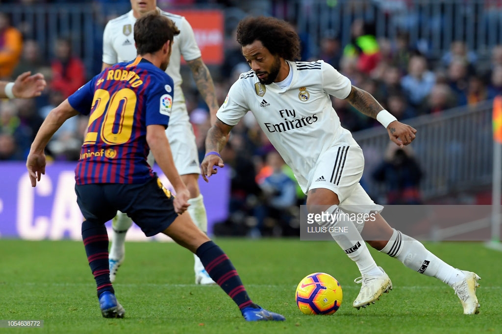 (Vidéo) Clasico - Barça vs Real : Marcelo réduit le score 2 - 1