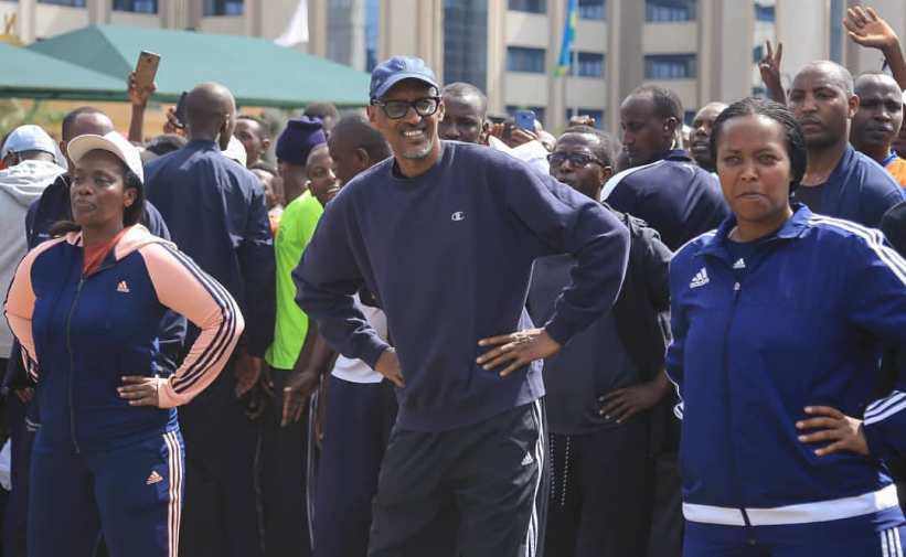 Kigali : le président Kagamé a participé à la "journée sans voitures"