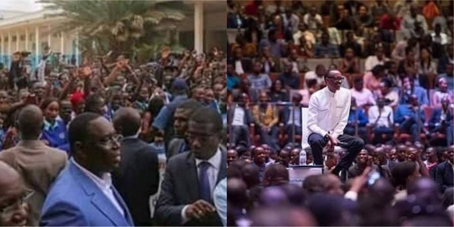 Venue à l'UCAD : Macky Sall trollé sur Facebook à cause de... Paul Kagame