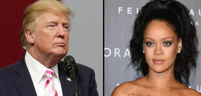 USA: Rihanna s’en prend à Donald Trump