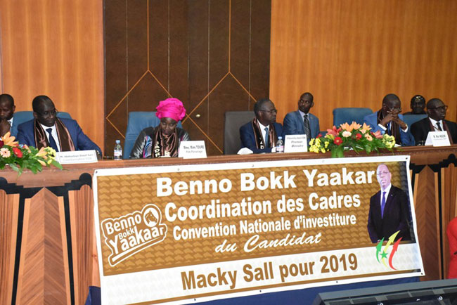 Congrès d’investiture des cadres de Benno : Les cauris du Pm donnent 5 candidats pour 2019