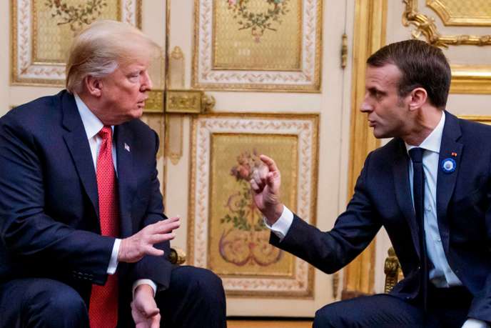 International: Donald Trump s’en prend violemment à Emmanuel Macron