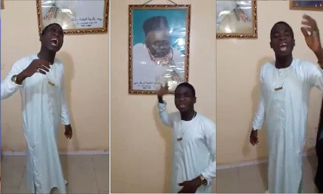 (Vidéo) Masallah : Sidy Diop chante Serigne Babacar Sy
